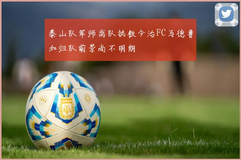 泰山队军师离队执教今治FC马德鲁加归队前景尚不明朗